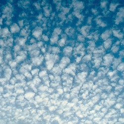 Clouds Clustered Many small clouds clustered together