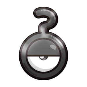 A Question Mark Pokemon Unown
